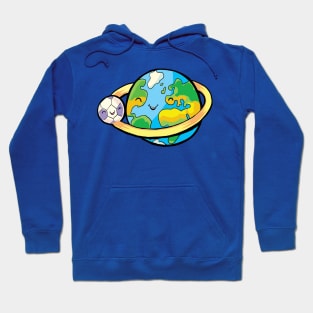 football is my favorite thing in the world Hoodie